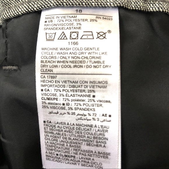 NWT tapered leg pants with side stripes size 18 - Picture 4 of 6